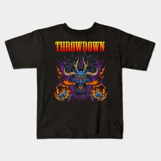 THROWDOWN MERCH VTG Kids T-Shirt